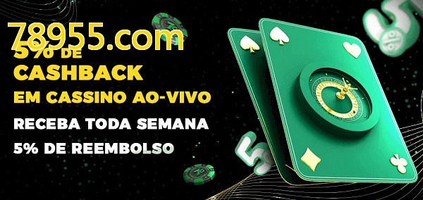 Promoções do cassino ao Vivo 78955.com